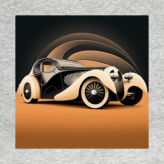 Art Deco Style Cars by TheArtfulAI